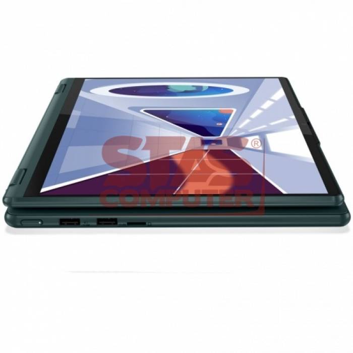 Laptop 2-in-1 Lenovo Yoga 6 13ABR8, AMD Ryzen 7 7730U, 13.3inch Touch, RAM 16GB, SSD 512GB, AMD Radeon Graphics, Windows 11, Dark Teal