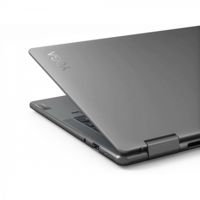 Laptop 2-in-1 Lenovo Yoga 7 14IAL7, Intel Core i7-1240P, 14inch Touch, RAM 16GB, SSD 512GB, Intel Iris Xe Graphics, Windows 11, Storm Grey