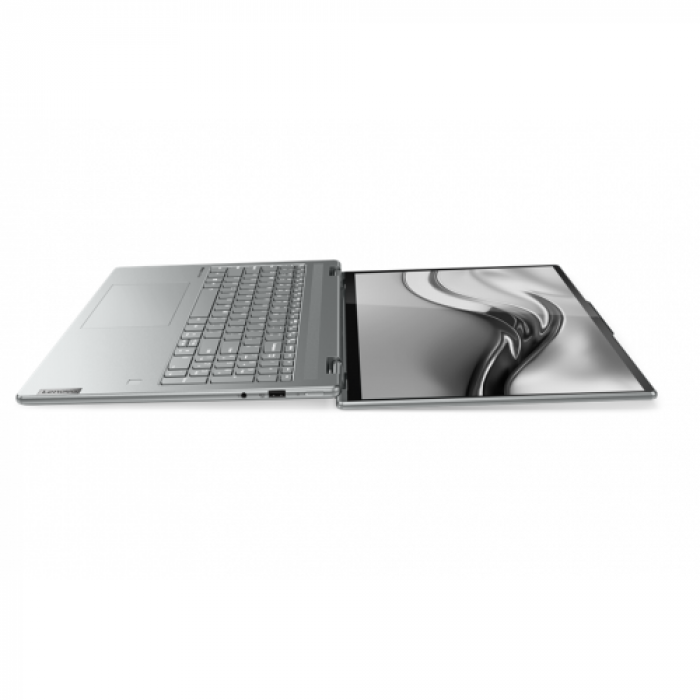 Laptop 2-in-1 Lenovo Yoga 7 16IAH7, Intel Core i5-12500H, 16inch Touch, RAM 16GB, SSD 512GB, Intel Arc A370M 4GB, Windows 11, Arctic Grey