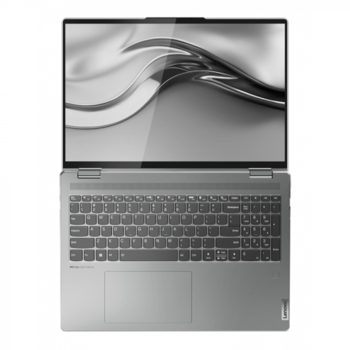 Laptop 2-in-1 Lenovo Yoga 7 16IAH7, Intel Core i5-12700H, 16inch Touch, RAM 16GB, SSD 512GB, Intel Arc A370M 4GB, Windows 11, Arctic Grey