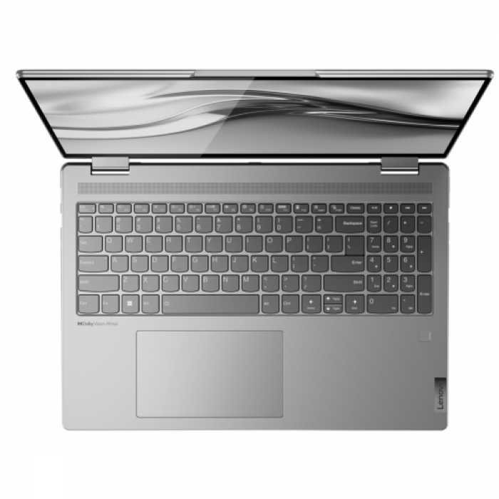 Laptop 2-in-1 Lenovo Yoga 7 16IAH7, Intel Core i5-12700H, 16inch Touch, RAM 16GB, SSD 512GB, Intel Arc A370M 4GB, Windows 11, Arctic Grey