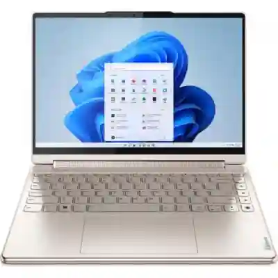 Laptop 2-in-1 Lenovo Yoga 9 14IAP7, Intel Core i7-1280P, 14inch Touch, RAM 16GB, SSD 1TB, Intel Iris Xe Graphics, Windows 11, Oatmeal