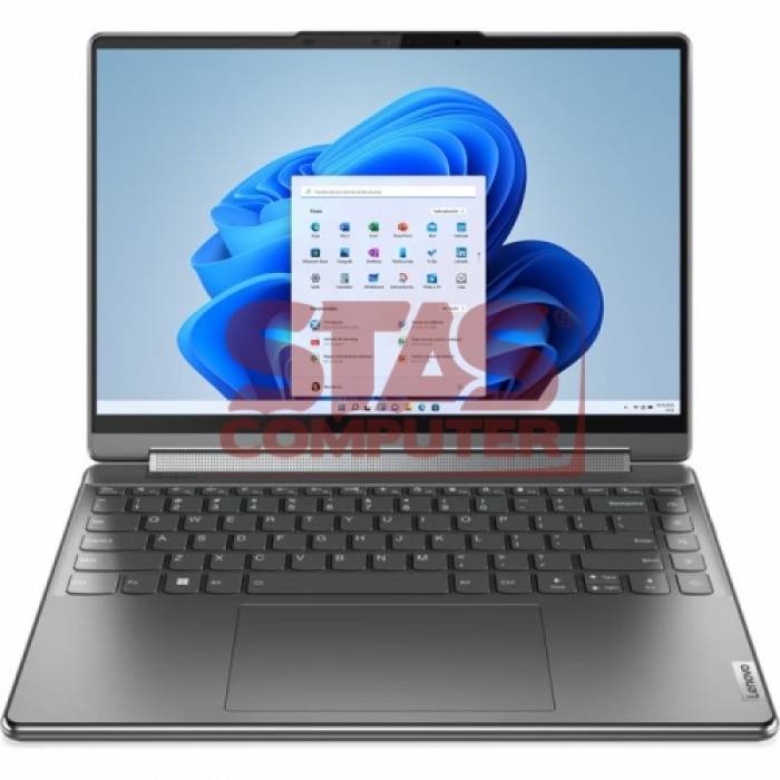 Laptop 2-in-1 Lenovo Yoga 9 14IRP8, Intel Core i7-1360P, 14inch 4K (3840x2400) OLED Touch, RAM 16GB, SSD 1TB, Intel Iris Xe Graphics, Windows 11 Pro, Storm Grey