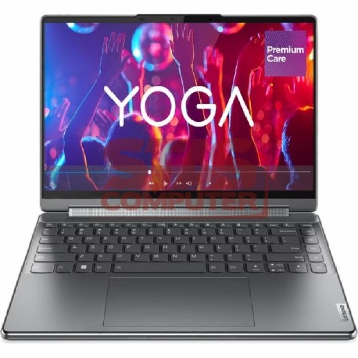 Laptop 2-in-1 Lenovo Yoga 9 14IRP8, Intel Core i7-1360P, 14inch 4K (3840x2400) OLED Touch, RAM 16GB, SSD 1TB, Intel Iris Xe Graphics, Windows 11 Pro, Storm Grey