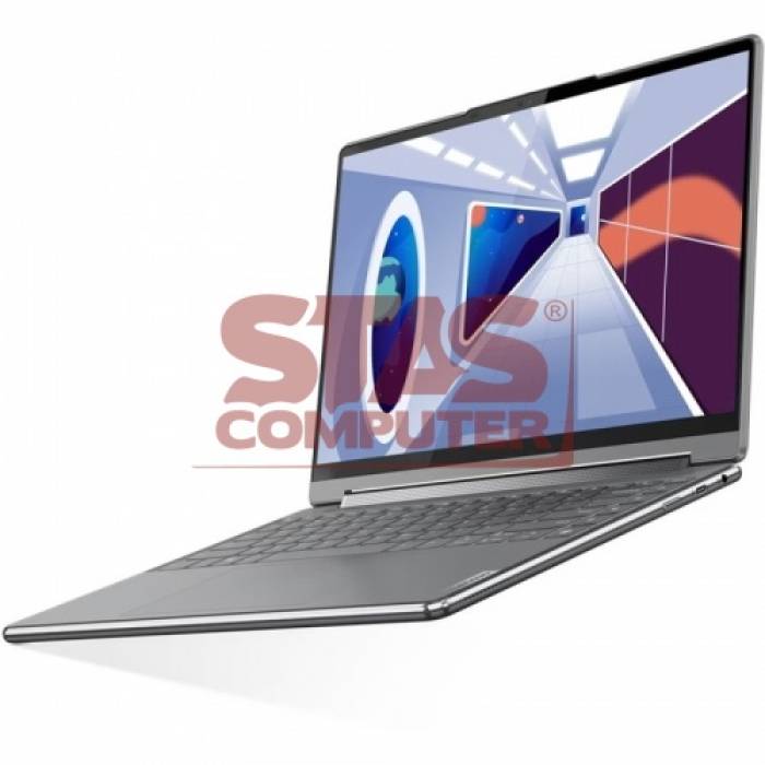 Laptop 2-in-1 Lenovo Yoga 9 14IRP8, Intel Core i7-1360P, 14inch 4K (3840x2400) OLED Touch, RAM 16GB, SSD 1TB, Intel Iris Xe Graphics, Windows 11 Pro, Storm Grey