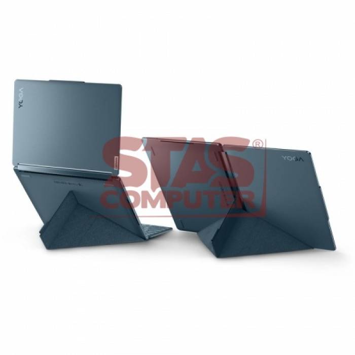 Laptop 2-in-1 Lenovo Yoga Book 9 13IMU9, Intel Core Ultra 7 155U, 2x 13.3inch Touch, RAM 16GB, SSD 1TB, Intel Graphics, Windows 11, Tidal Teal