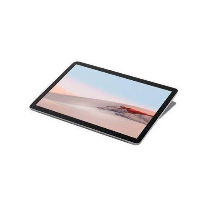 Laptop 2-in-1 Microsoft Surface GO 2 STZ-00003, Intel Pentium Gold 4425Y, 10.5inch Touch, RAM 4GB, eMMC 64GB, Intel UHD Graphics 615, Windows 10 Pro, Platinum