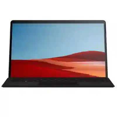 Laptop 2-in-1 Microsoft  Surface Pro X QFM-00003, Microsoft SQ1, 13inch Touch, RAM 16GB, SSD 256GB, LTE, Adreno 685, Windows 10, Black