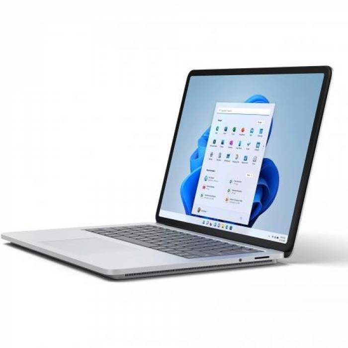Laptop 2-in-1 Microsoft Surface Studio 9WI-00009, Intel Core i5-11300H, 14.4inch Touch, RAM 16GB, SSD 512GB, Intel Iris Xe Graphics, Windows 11, Platinum