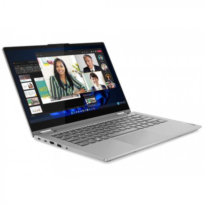 Laptop 2-in-1 ThinkBook 14s Yoga ITL, Intel Core i7-1255U, 14inch Touch, RAM 16GB, SSD 512GB, Intel Iris Xe Graphics, Windows 11 Pro, Mineral Grey