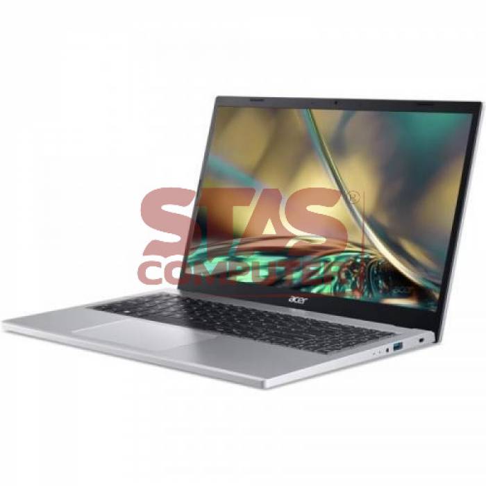 Laptop Acer Aspire 3 A315-24P, AMD Ryzen 3 7320U, 15.6inch, RAM 8GB, SSD 512GB, AMD Radeon 610M, No OS, Pure Silver