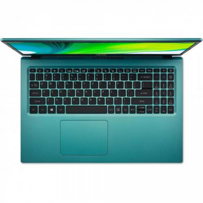 Laptop Acer Aspire 3 A315-35, Intel Celeron Quad Core N5100, 15.6inch, RAM 8GB, SSD 256GB, Intel UHD Graphics, No OS, Blue
