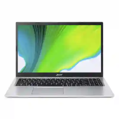 Laptop Acer Aspire 3 A315-35, Intel Pentium Silver N6000, 15.6inch, RAM 8GB, SSD 256GB, Intel UHD Graphics, Linux, Pure Silver