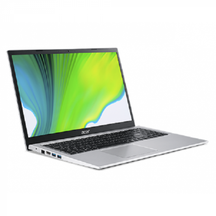 Laptop Acer Aspire 3 A315-35, Intel Pentium Silver N6000, 15.6inch, RAM 8GB, SSD 256GB, Intel UHD Graphics, Linux, Pure Silver