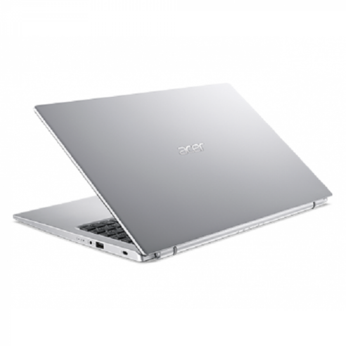 Laptop Acer Aspire 3 A315-35, Intel Pentium Silver N6000, 15.6inch, RAM 8GB, SSD 256GB, Intel UHD Graphics, Linux, Pure Silver