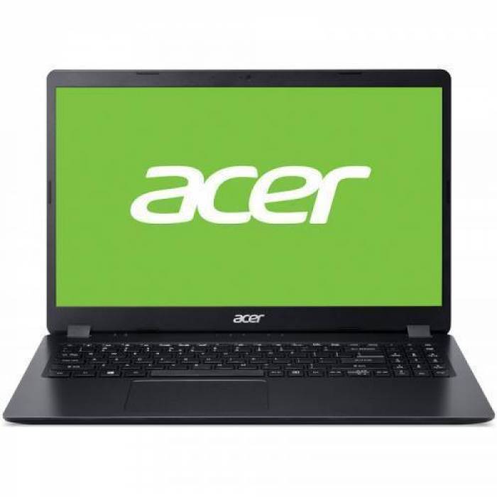 Laptop Acer Aspire 3 A315-56-57GS, Intel Core i5-1035G1, 15.6inch, RAM 12GB, SSD 256GB, Intel UHD Graphics, No OS, Shale Black