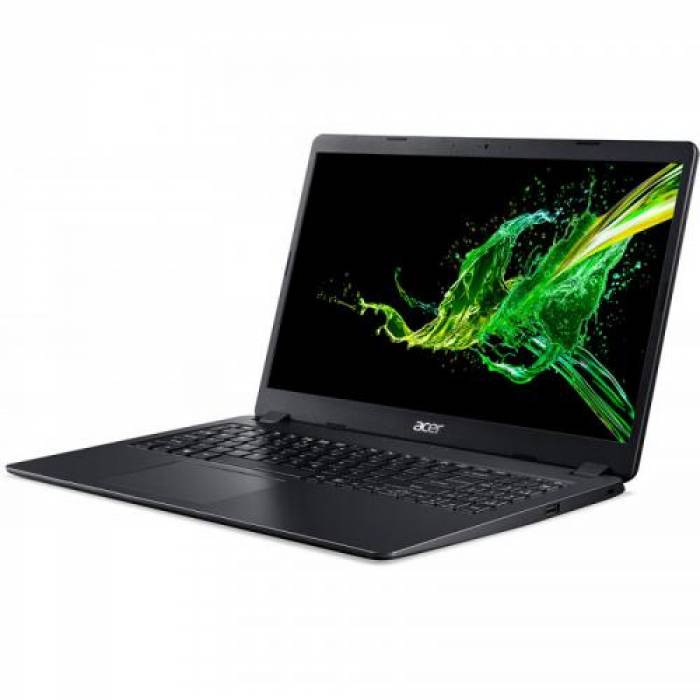 Laptop Acer Aspire 3 A315-56, Intel Core i3-1005G1, 15.6inch, RAM 8GB, SSD 512GB, Intel UHD Graphics, Windows 11, Black