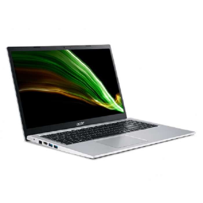 Laptop Acer Aspire 3 A315-58,  Intel Core i5-1135G7, 15.6inch, RAM 16GB, SSD 512GB, Intel Iris Xe Graphics, No OS, Pure Silver