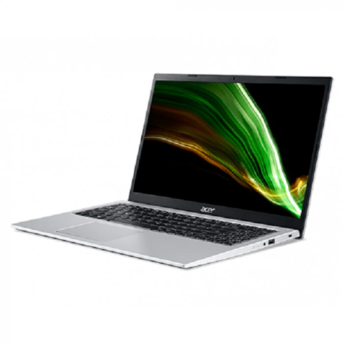 Laptop Acer Aspire 3 A315-58,  Intel Core i5-1135G7, 15.6inch, RAM 16GB, SSD 512GB, Intel Iris Xe Graphics, No OS, Pure Silver