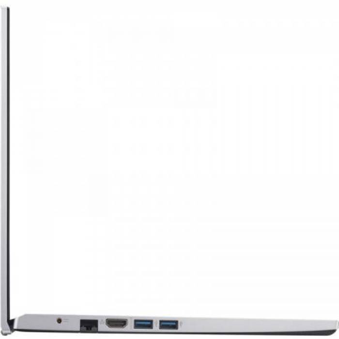 Laptop Acer Aspire 3 A315-59, Intel Core i5-1235U, 15.6inch, RAM 8GB, SSD 512GB, Intel Iris Xe Graphics, No OS, Pure Silver