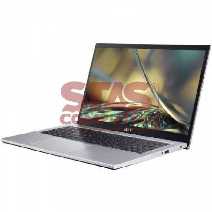 Laptop Acer Aspire 3 A315-59G-34F2, Intel Core i3-1215U, 15.6inch, RAM 8GB, SSD 512GB, nVidia GeForce MX550 2GB, No OS, Pure Silver