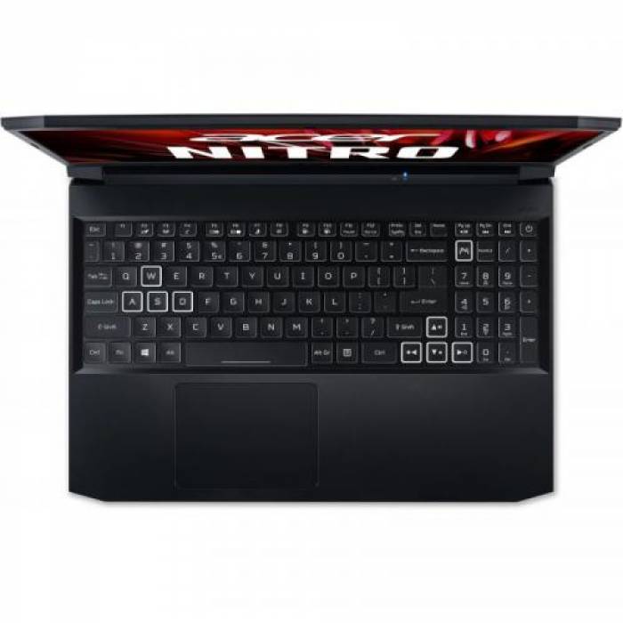 Laptop Acer Nitro 5 AN515-45, AMD Ryzen 5 5600H, 15.6inch, RAM 16GB, SSD 512GB, nVidia GeForce RTX 3060 6GB, No OS, Black