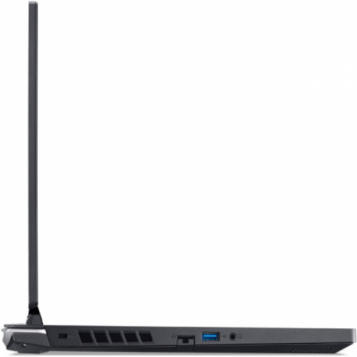 Laptop Acer Nitro 5 AN515-58-71YG, Intel Core i7-12700H, 15.6inch, RAM 16GB, SSD 512GB, nVidia GeForce RTX 3060 6GB, No OS, Obsidian Black