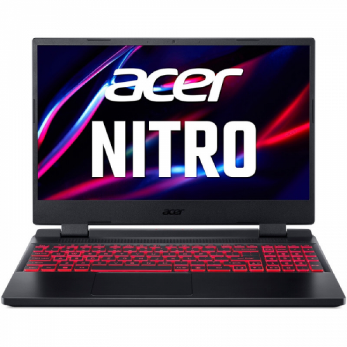 Laptop Acer Nitro 5 AN515-58-71YG, Intel Core i7-12700H, 15.6inch, RAM 16GB, SSD 512GB, nVidia GeForce RTX 3060 6GB, No OS, Obsidian Black