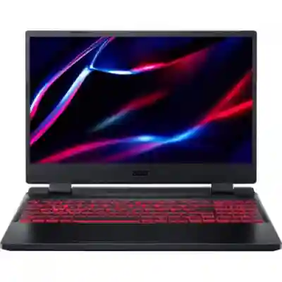Laptop Acer Nitro 5 AN515-58, Intel Core i5-12500H, 15.6inch, RAM 16GB, SSD 512GB, nVidia GeForce RTX 3050 4GB, No OS, Obsidian Black
