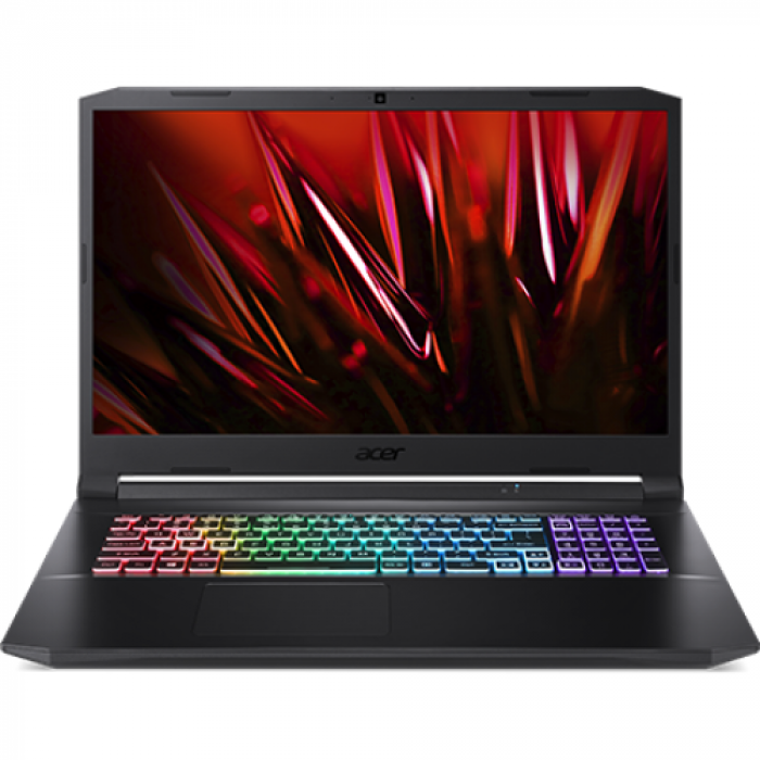 Laptop Acer Nitro 5 AN517-41-R11Z, AMD Ryzen 9 5900H, 17.3inch, RAM 16GB, SSD 512GB, nVidia GeForce RTX 3080 8GB, No OS, Shale Black