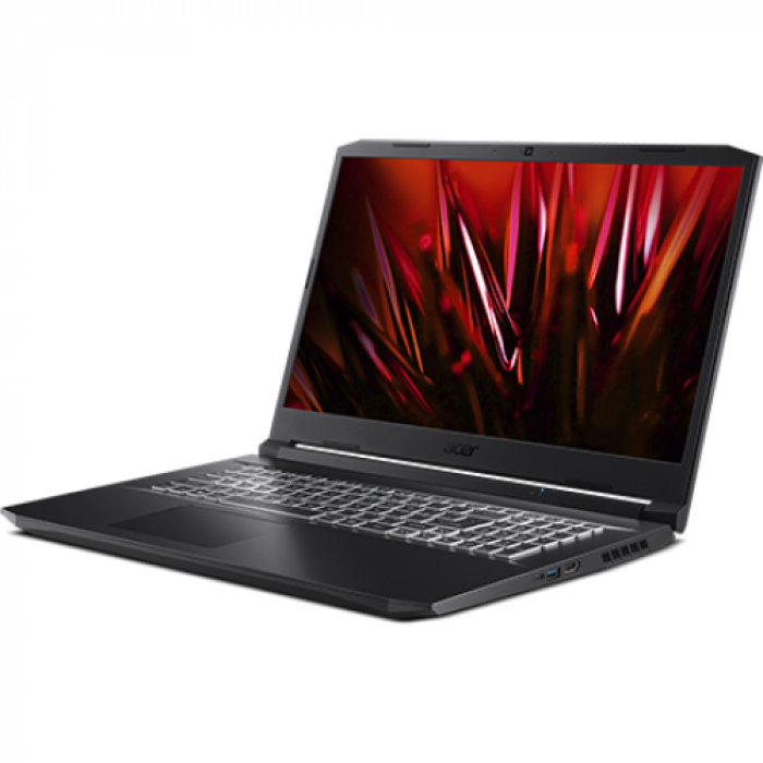 Laptop Acer Nitro 5 AN517-41-R11Z, AMD Ryzen 9 5900H, 17.3inch, RAM 16GB, SSD 512GB, nVidia GeForce RTX 3080 8GB, No OS, Shale Black