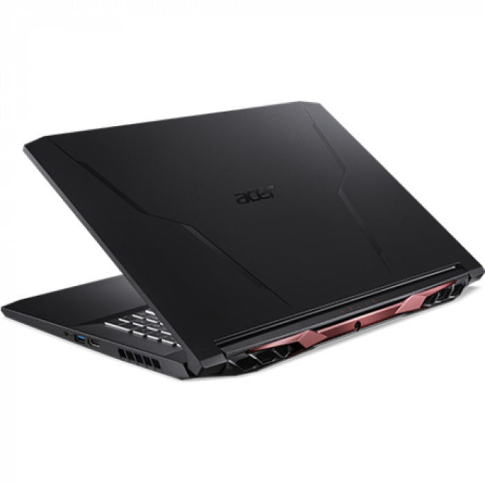 Laptop Acer Nitro 5 AN517-41-R11Z, AMD Ryzen 9 5900H, 17.3inch, RAM 16GB, SSD 512GB, nVidia GeForce RTX 3080 8GB, No OS, Shale Black