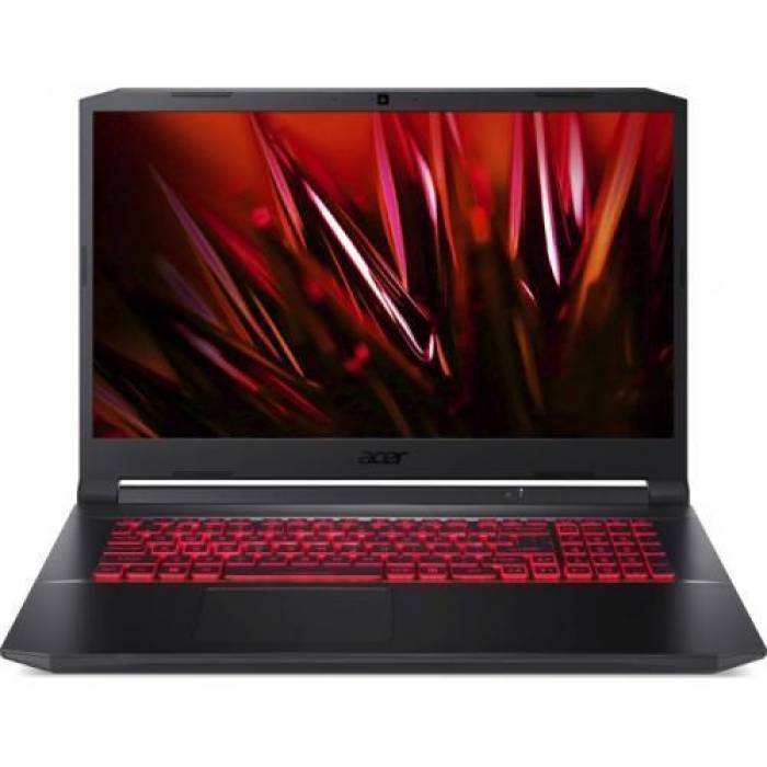 Laptop Acer Nitro 5 AN517-54, Intel Core i5-11400H, 17.3inch, RAM 16GB, SSD 512GB, nVidia GeForce RTX 3050 Ti 4GB, Windows 11, Shale Black