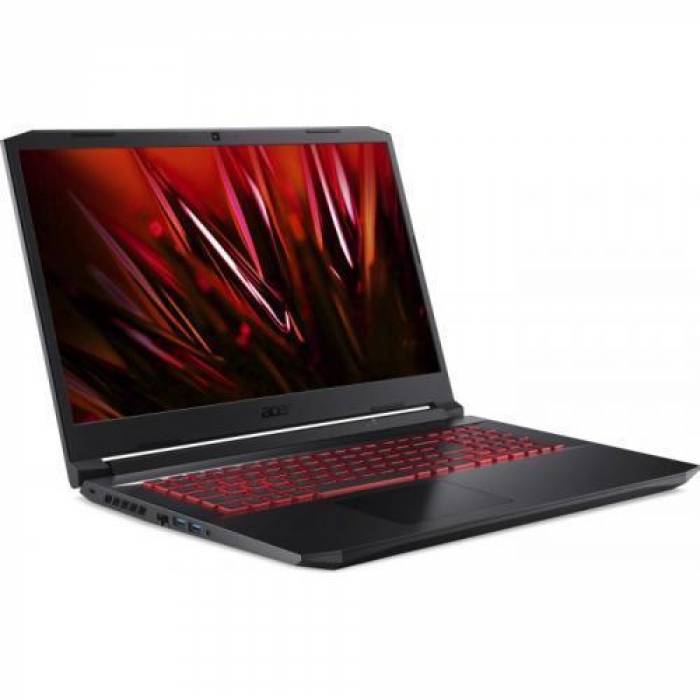 Laptop Acer Nitro 5 AN517-54, Intel Core i5-11400H, 17.3inch, RAM 16GB, SSD 512GB, nVidia GeForce RTX 3050 Ti 4GB, Windows 11, Shale Black