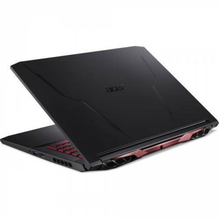 Laptop Acer Nitro 5 AN517-54, Intel Core i5-11400H, 17.3inch, RAM 16GB, SSD 512GB, nVidia GeForce RTX 3050 Ti 4GB, Windows 11, Shale Black