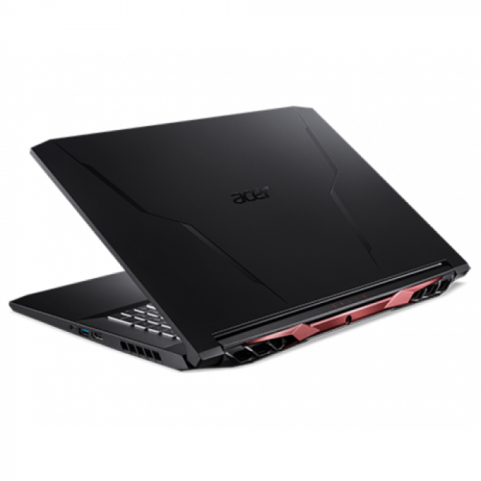 Laptop Acer Nitro 5 AN517-54, Intel Core i7-11800H, 17.3inch, RAM 16GB, SSD 512GB, nVidia GeForce RTX 3060 6GB, Linux, Shale Black