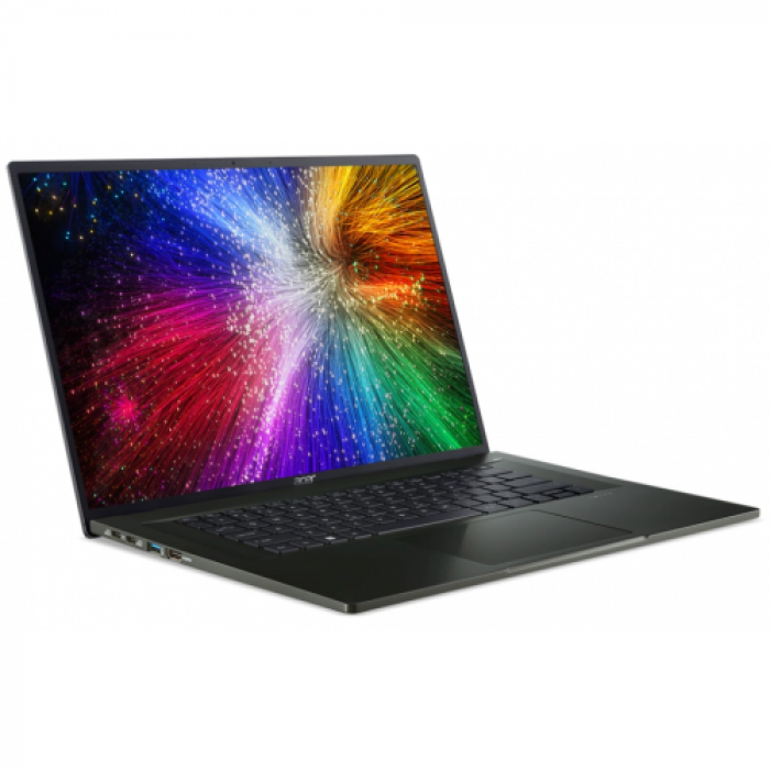 Laptop Acer Swift Edge SFA16-41-R2K7, AMD Ryzen 5 6600U, 16inch, RAM 16GB, SSD 512GB, AMD Radeon 660M, Windows 11, Black