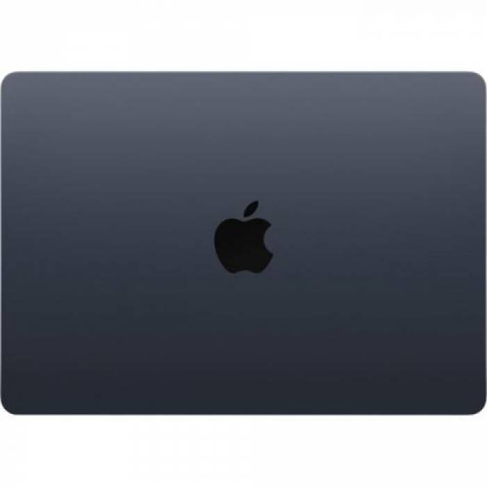 Laptop Apple MacBook Air 13 with Liquid Retina (2022), Apple M2 Octa Core, 13.6inch, RAM 8GB, SSD 256GB, Apple M2 8 Core Graphics, RO KB, macOS Monterey, Midnight