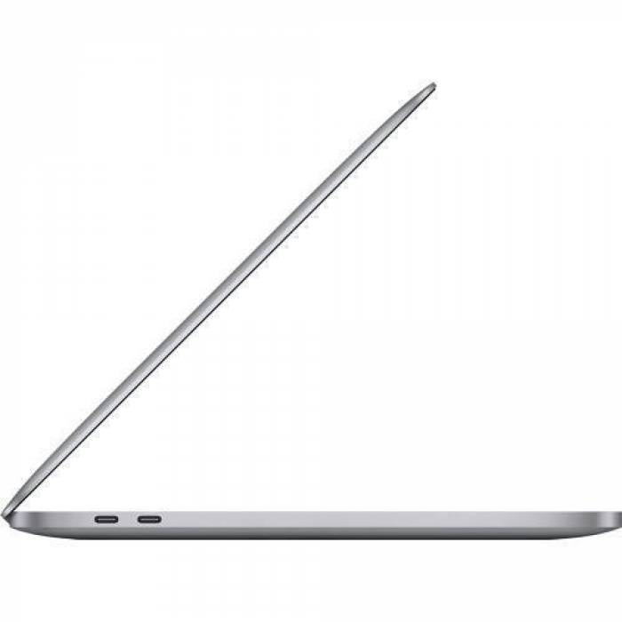 Laptop Apple MacBook Pro 13 (2022) Retina with Touch Bar, Apple M2 Octa Core, 13.3inch, RAM 16GB, SSD 512GB, Apple M2 10 core Graphics, RO KB, macOS Monterey, Space Grey