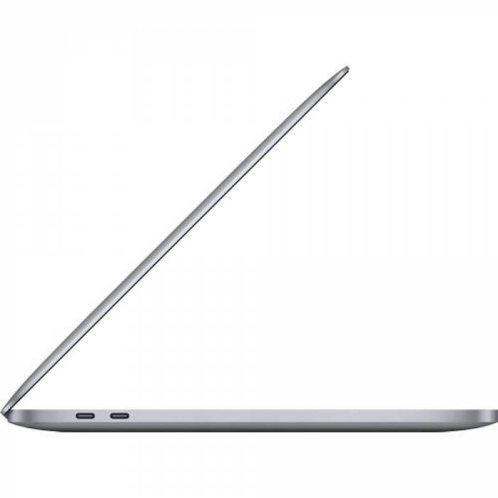 Laptop Apple MacBook Pro 13 (2022) Retina with Touch Bar, Apple M2 Octa Core, 13.3inch, RAM 8GB, SSD 256GB, Apple M2 10 core Graphics, Int KB, macOS Monterey, Space Grey