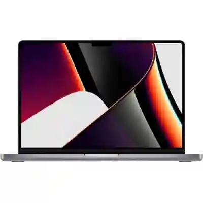 Laptop Apple MacBook Pro 14, Apple M1 Max Deca Core, 14.2inch, RAM 64GB, SSD 1TB, Apple M1 Max 24 core Graphics, MacOS Monterey, Space Grey
