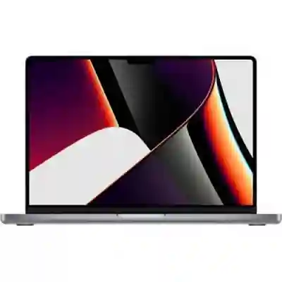 Laptop Apple MacBook Pro 14, Apple M1 Pro Deca Core, 14.2inch, RAM 32GB, SSD 1TB, Apple M1 Pro 16 core Graphics, MacOS Monterey, Space Grey