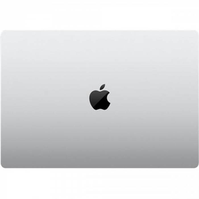 Laptop Apple MacBook Pro 14, Apple M1 Pro Octa Core, 14.2inch, RAM 16GB, SSD 512GB, Apple M1 Pro 14 core Graphics, MacOS Monterey, Silver
