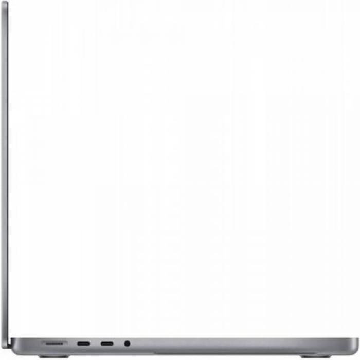 Laptop Apple MacBook Pro 14, Apple M1 Pro Octa Core, 14.2inch, RAM 32GB, SSD 512GB, Apple M1 Pro 14 core Graphics, MacOS Monterey, Space Grey