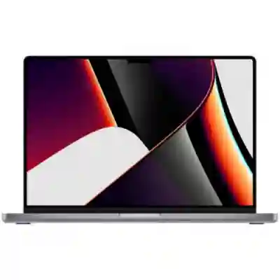 Laptop Apple MacBook Pro 16, Apple M1 Max Deca Core, 16.2inch, RAM 16GB, SSD 1TB, Apple M1 Max 24 core Graphics, MacOS Monterey, Space Grey