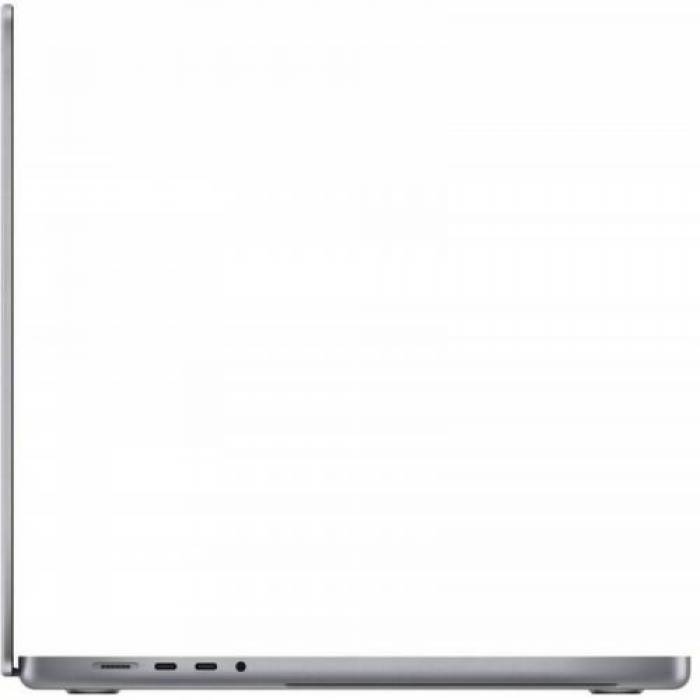 Laptop Apple MacBook Pro 16, Apple M1 Max Deca Core, 16.2inch, RAM 16GB, SSD 1TB, Apple M1 Max 24 core Graphics, MacOS Monterey, Space Grey