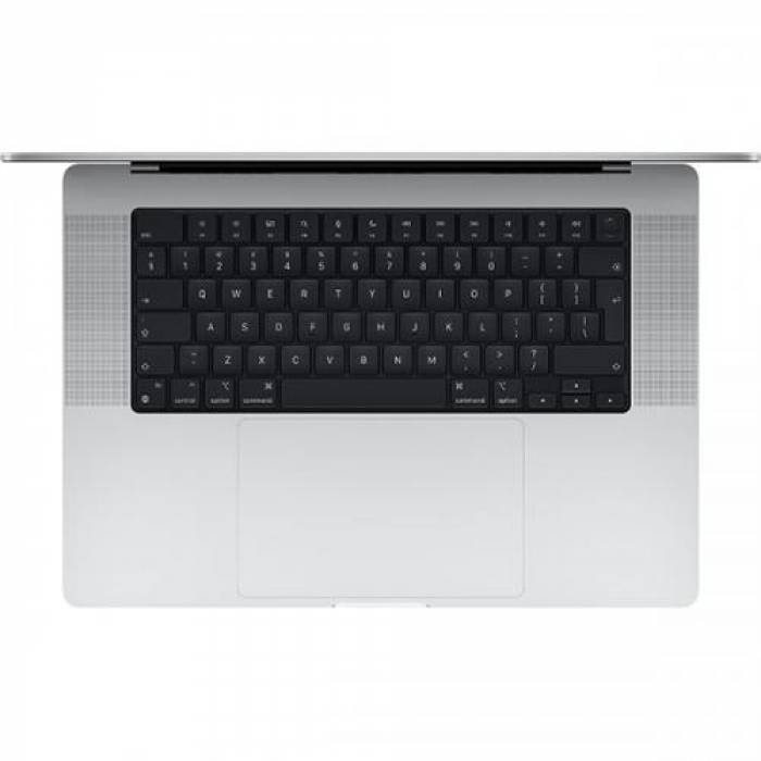 Laptop Apple MacBook Pro 16, Apple M1 Max Deca Core, 16.2inch, RAM 32GB, SSD 1TB, Apple M1 Max 32 Core Graphics, MacOS Monterey, Silver Laptop Apple MacBook Pro 16, Apple M1 Max Deca Core, 16.2inch, RAM 32GB, SSD 1TB, Apple M1 Max 32 Core Graphics, MacOS Monterey, Silver