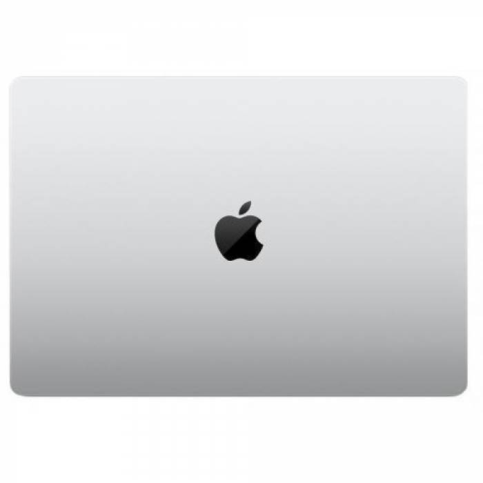 Laptop Apple MacBook Pro 16, Apple M1 Max Deca Core, 16.2inch, RAM 32GB, SSD 512GB, Apple M1 Max 24 core Graphics, MacOS Monterey, Silver