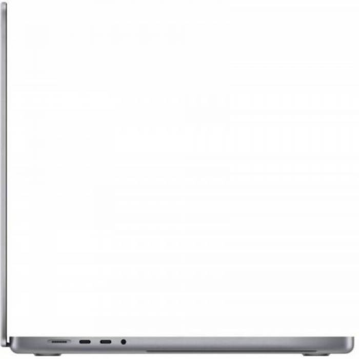 Laptop Apple MacBook Pro 16, Apple M1 Pro Deca Core, 16.2inch, RAM 32GB, SSD 1TB, Apple M1 Pro 16 core Graphics, MacOS Monterey, Space Grey