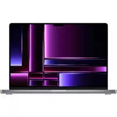 Laptop Apple MacBook Pro 16 Liquid Retina XDR, Apple M2 Pro 12 core, 16.2inch, RAM 16GB, SSD 512GB, Apple M2 Pro 19 core Graphics, INT KB, macOS Ventura, Space Grey